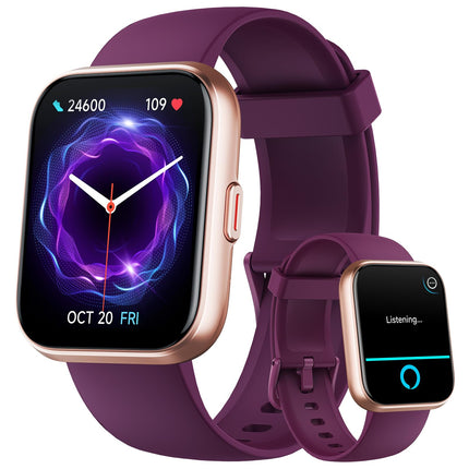 Fitpolo Smartwatch Women with Phone Function, Smartwatch with Alexa, 1.8" Fitness Tracker with Heart Rate SpO2 Stress Sleep Monitor, Fitness Watch IP68 Waterproof Sports Watch Women for Android iOS