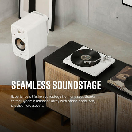 Polk Audio Signature Elite ES20 kõrgresolutsiooniga riiulikõlarid kodukinole, stereokõlarid, HiFi kõlarid, kõrgresolutsiooniga sertifitseeritud, Dolby Atmose ja DTS:X-iga ühilduv (paar), valge