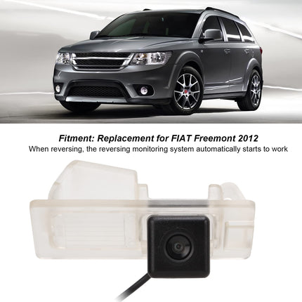 Tahavaatekaamera, auto tagurduskaamera CCD HD öise nägemisega varukaamera IP67 kaitsega FIAT Freemont 2012 asendus