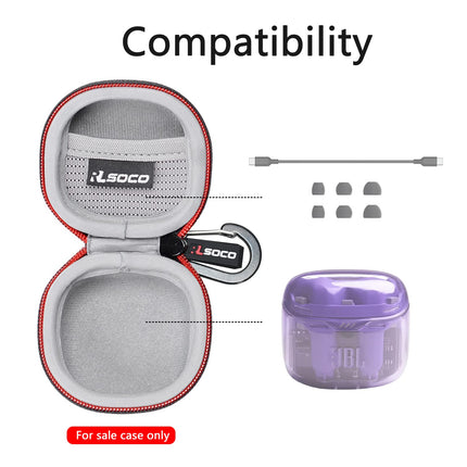 RLSOCO ümbris JBL Tune Flex 2/Tune Flex Ghost 2 kõrvaklappidele ja JBL Tune Flex TWS/Tune Flex Ghost kõrvaklappidele