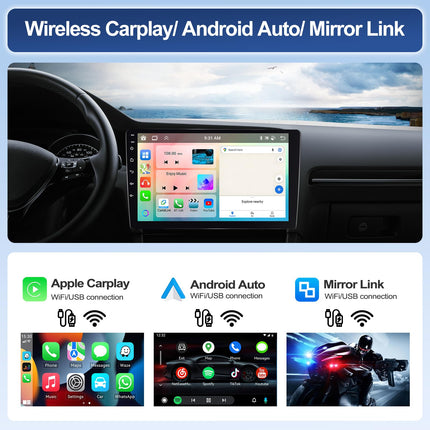 [8-tuumaline] SIXWIN 4+64G Android 13 Carplay Android Auto autoraadio Mercedes-Benz Smart Fortwo 2011-2015 jaoks, 9'' puuteekraan, 1280 * 720, DSP GPS WiFi BT USB FM RDS raadio Mirror Link + 32 riba ekvalaiser