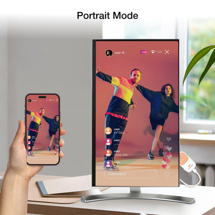 EZCast Pocket Plus – juhtmevaba kuvari vastuvõtja ja saatja | USB-C ja USB-A ühilduv | Miracasti ja AirPlay tugi | töötab ilma DP Alt režiimita | Ideaalne koosolekuteks, hariduseks ja muuks otstarbeks
