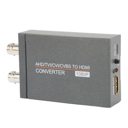 AHD TVI CVI CVBS HDMI-muunduri adapter, multimeedia Full HD 720P 1080P 3MP 4MP 5MP 8MP BNC HDMI-videoadapter HDTV DVR-ile