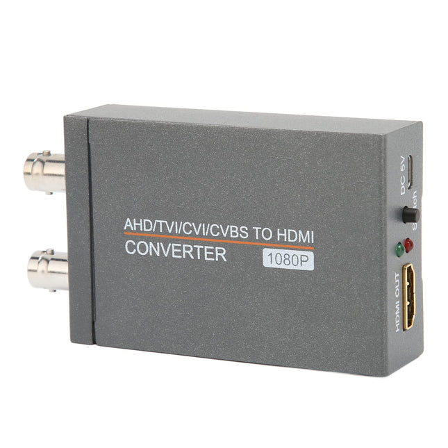 AHD TVI CVI CVBS HDMI-muunduri adapter, multimeedia Full HD 720P 1080P 3MP 4MP 5MP 8MP BNC HDMI-videoadapter HDTV DVR-ile