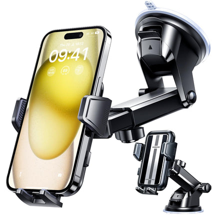 VANMASS 2025 【Newest &amp; Strongest】 Car Phone Holder Military-Grade Car Phone Holder【Over 20KG Suction Force】 Dashboard Windshield Car Mount Truck for iPhone 16 Pro Max 15 14 Samsung S24 Android