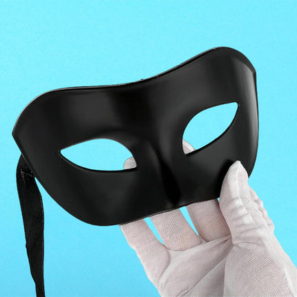 Siganorpy halloweeni pitsmask, maskeraadiks mõeldud Veneetsia mask, pitsiline silmamask, poolnäomask karnevaliballi kleidipeoks halloweeniks, maskeraadiks, kostüümipeoks (must)