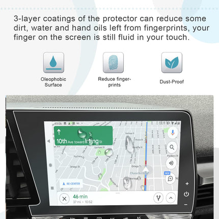 CDEFG Compatible with Renault Austral/Megane E-Tech Hybrid 2024 2022 2023 Navigation Screen Protector ETech 4H Scratch-Resistant 12 Inch GPS Screen Protector Navi Film Austral ETech Accessories 2 Pack