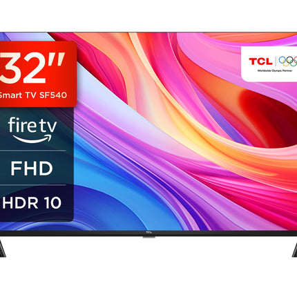 TCL 32SF540 - 32-tolline FHD nutiteler - HDR ja HLG, Dolby Audio, DTS Virtual X /DTS-HD, Metal, ääristeta, kahe sagedusribaga Wi-Fi 5, Fire OS 7 süsteemiga