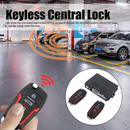 Car Alarm System with Keyless Entry, Push Button Start, Remote Starter, DC12V, Car Security Alarm System with Keyless Entry, Remote Controlled Engine Starter,