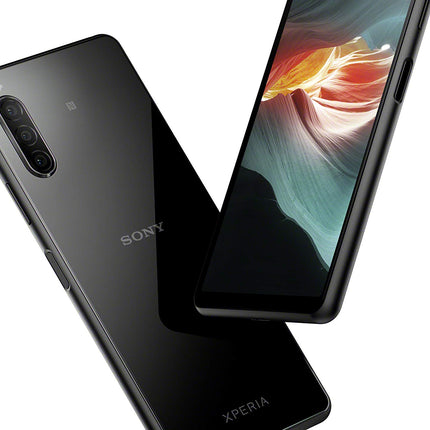 Sony Xperia 10 II nutitelefon (15,7 cm (6 tolli) Full HD+ OLED-ekraan, kolmekordne kaamerasüsteem, Android 10 SIM-kaardita, 4 GB muutmälu, 128 GB salvestusruumi, IP 65/68 sertifikaat) must