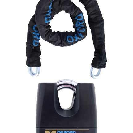 Oxfordi mootorratta Monsteri turvakett tabalukuga, kandiline, 12 mm, 1,2 m