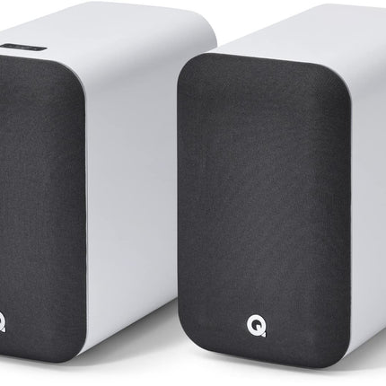 Q Acoustics M20 HD kõlar, juhtmevaba muusikasüsteem, riiulikõlarite paar, valge