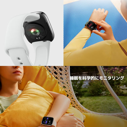 Xiaomi Redmi Watch 3 Active, 1,83-tolline LCD-ekraan, Bluetooth-telefonikõned, SpO2 ja pulsisageduse jälgimine, 5 ATM-i veekindlus, 12-päevane aku tööiga, 100+ treeningrežiimi, must