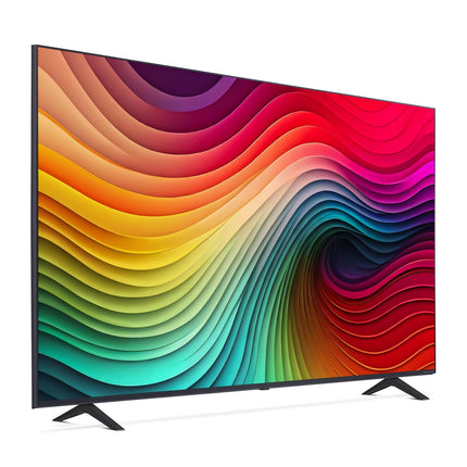 LG 65NANO81T6A televiisor 65" (165 cm) NanoCell televiisor (α5 Gen7 4K tehisintellektiga protsessor, webOS 24, HDR10, kuni 60 Hz) [Mudeliaasta 2024]