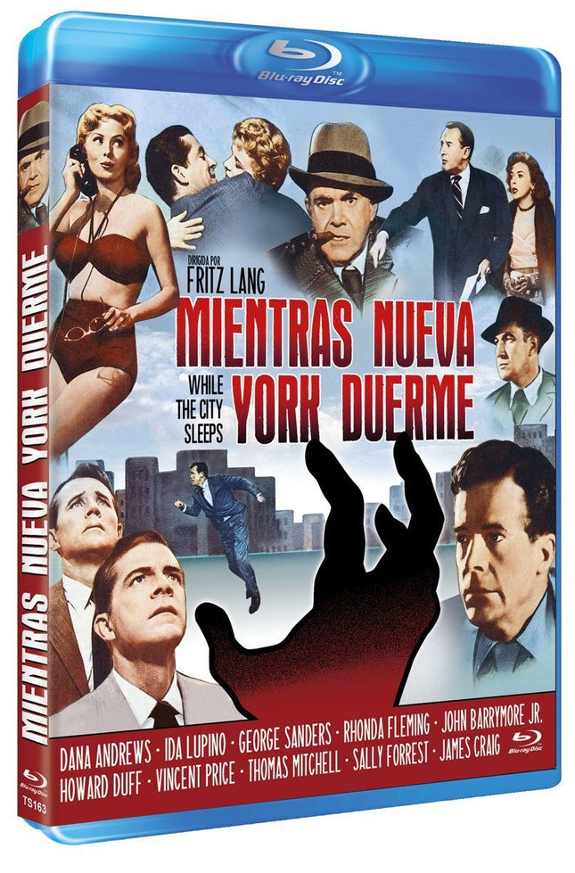 While The City Sleeps Mientras Nueva York Duerme Blu-ray (No German language) (No German subtitles)