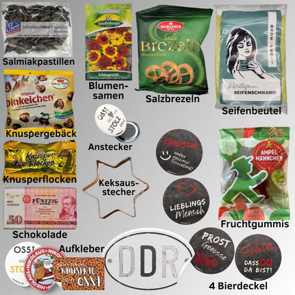 GDR Advent Calendar/East Package with 24 Specialties/Advent Calendar for Women 2024