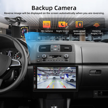 1 DIN autoraadio ekraaniga, Carplay ja Android Auto tugi - 7-tolline Carplay autoraadio ekvalaiseriga, lingitud peegliga, Bluetoothi, FM-raadio, SWC-ga, AUX/USB sisendiga + tahavaatekaamera + mikrofoniga