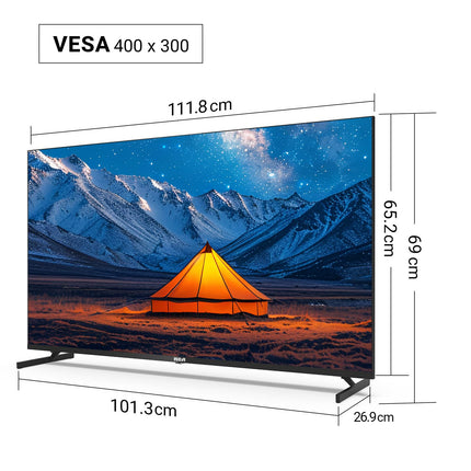 RCA 50-inch Smart TV QLED 4K UHD HDR Android TV WiFi, Bluetooth