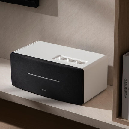 EDIFIER D12 kompaktne stereo kõlarisüsteem (70W) Bluetooth 5.0 ja infrapuna puldiga - ideaalne söögituppa, kööki, töökohale.