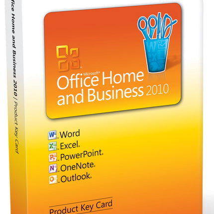 Microsoft Office Home and Business 2010 – 1 arvuti/1 kasutaja – inglise keel (tootevõtme kaart)