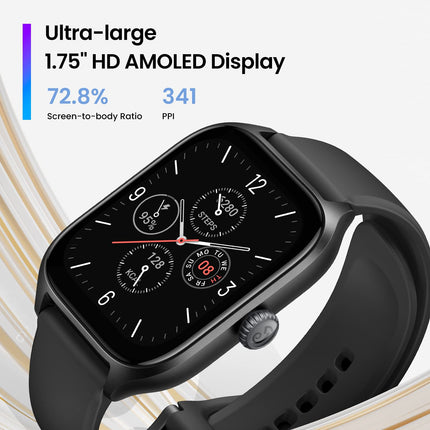 Amazfit GTS 4 43mm Smartwatch with 1.75” AMOLED Display, 150 Sports Modes, Customizable Sleep Plans, Alexa, GPS, Fitness Watch with Intelligent Recognition of Strength Training Exercises for Men and Women
