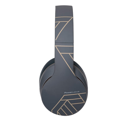 PowerLocus P6 Bluetooth kõrvaklapid, juhtmevabad kõrvaklapid superbassiga, 40-tunnine mänguaeg, mikrofon, häälassistent, passiivne mürasummutus iPhone'ile, Samsungile, iPadile, arvutile, sülearvutile, telerile