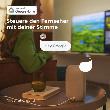 Philips 55PUS7009 4K LED nutiteler - 55-tolline ekraan pikslitäpse Ultra HD Titan OS platvormi ja Dolby Atmos heliga. Ühildub Alexa ja Google Assistantiga - must