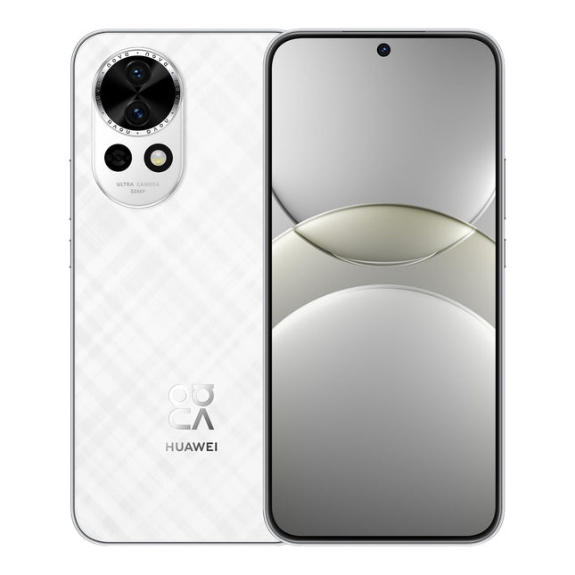 HUAWEI nova 13, nutitelefon, 12 GB + 256 GB, 6,7-tolline OLED-ekraan lamedate servadega, 60 MP ülilainurk-portree-esikaamera, tehisintellektiga Best Expression, 100W Supercharge, 5000 mAh aku, valge