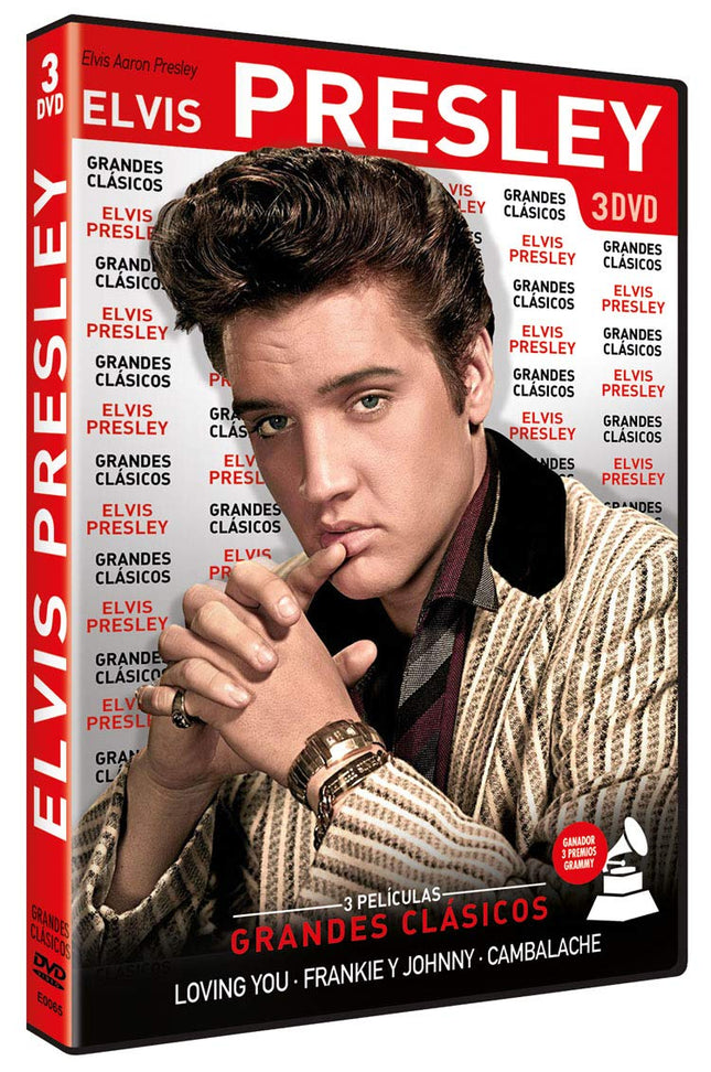 Elvis Presley 3 DVD pakk [DVD] [2020]