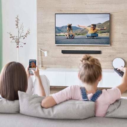 Panasonic SC-HTB150 heliriba (juhtmevaba ja juhtmega, juhtmevaba subwooferiga, 2.1 kanaliga, heliriba kõlariga, 100 W, bassrefleks, HDMI), must