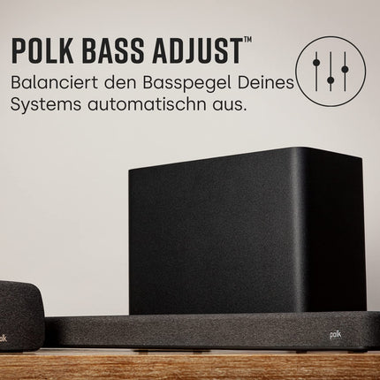 Polk Audio React Sub, juhtmevaba subwoofer Polk React Soundbarile