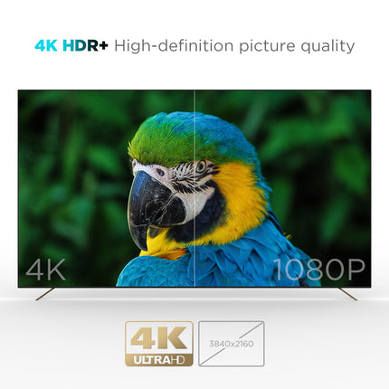 Google TV (4K) häälotsinguga, ühildub Google Chromecasti ja Dolby Audioga. Android 11.0 teleriboks. 2 GB muutmälu ja 32 GB ROM. Bluetooth 5.0 nutiboks.