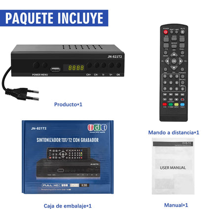 DVB-T HD dekooder, DVB-T T2 H.265 HEVC Full HD PVR, USB, HDMI, SCART, maapealse digitaaltelevisiooni tuuner, maapealne dekooder, digitaalne HD vastuvõtja, Full HD 1080p