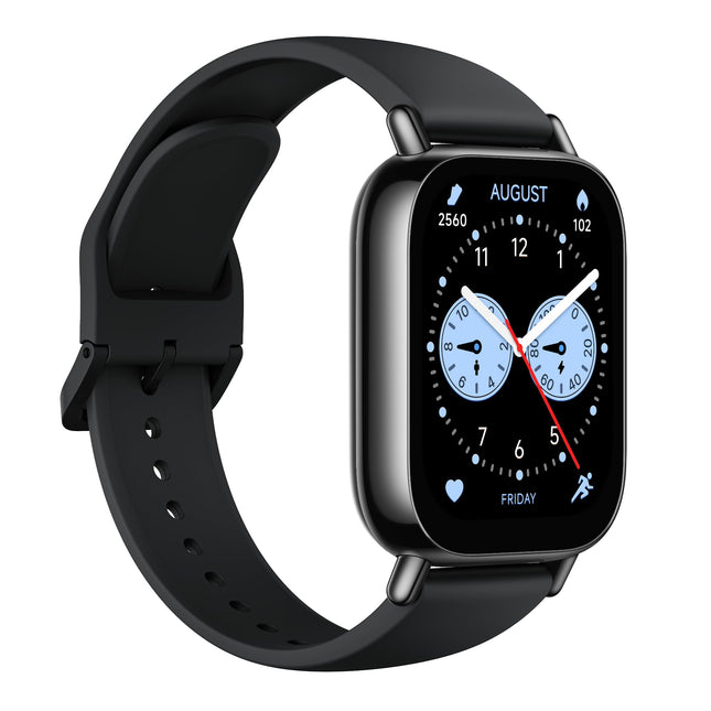 Xiaomi Redmi Watch 5 Lite must | Nutikell | 5 cm (1,98 tolli) AMOLED-ekraan, pikk aku tööiga, Bluetooth-kõned, mürasummutus, täiustatud tervise jälgimine, 18-päevane aku tööiga