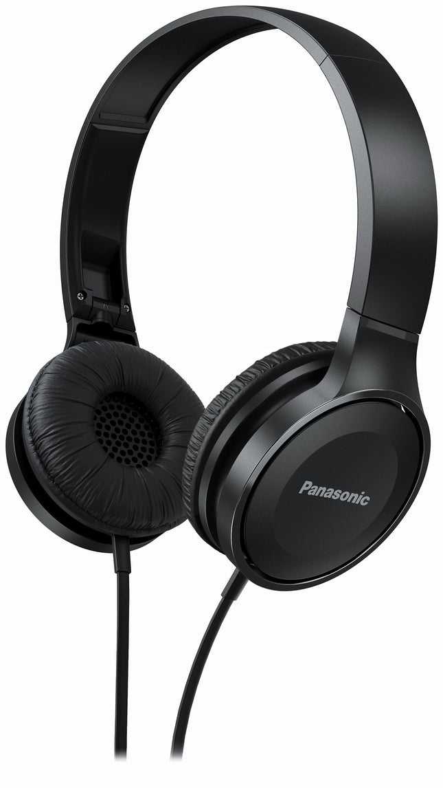 Panasonic RP-HF100ME-K kõrvaklapid - peakomplekt, 10–23 000 Hz, 30 mm draiver, kompaktne kokkupandav, must
