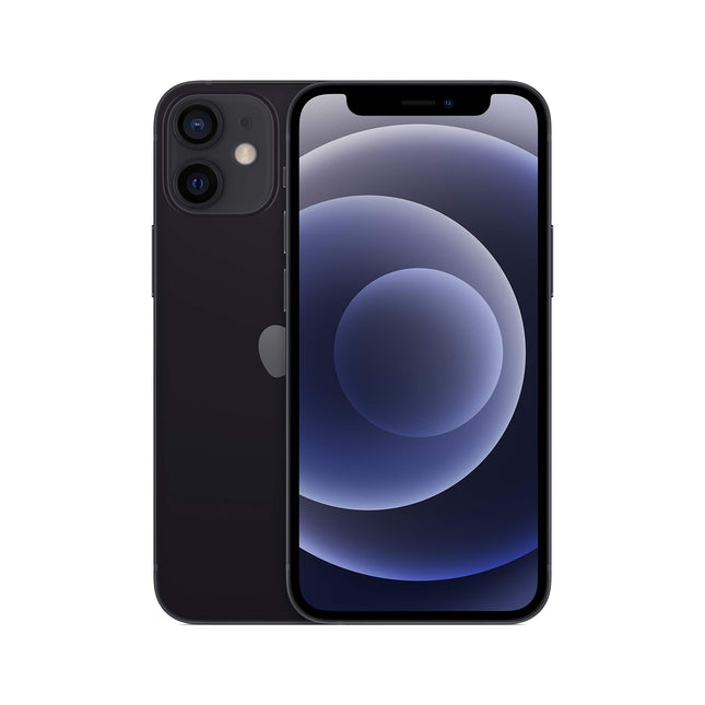 Apple iPhone 12 mini, 64GB, must - (renoveeritud)