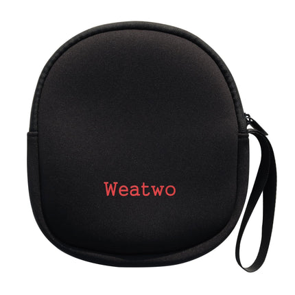 Weatwo kõrvaklapikott, universaalne kõrvaklappide kaitseümbris, reisikott, hoiukott, ühildub Sony JBL Marshall Soundcore ja teiste kaubamärkide kõrvaklappidega, 21cm x 20cm x 3cm, must