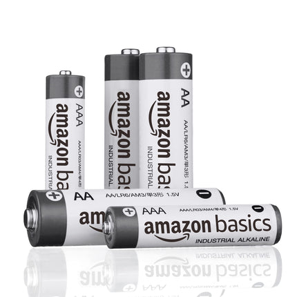 Amazon Basics AA leelispatareid, tööstusliku kvaliteediga, 1,5 V, 5-aastane säilivusaeg, 200 tk