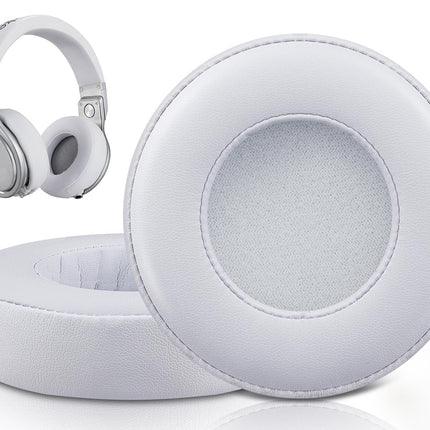 SOULWIT vahetuskõrvapadjad Monster Beats Pro/by Dr. DRE Detox kõrvaklappidele, pehmest proteiinnahast ja suure tihedusega mürasummutusvahust kõrvapadjad