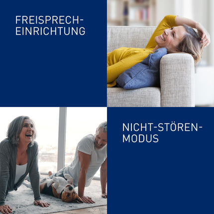 Panasonic KX-TG6862GS juhtmeta telefon kahe telefonitoruga ja automaatvastajaga (blokeerib kuni 1000 telefoninumbrit, selge kirjasuurus, valju telefonitoru, täisdupleks handsfree) pärlhõbedane