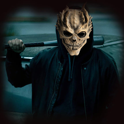 Yearsahrki koljumask - õuduskummituse halloweeni skeleti hirmutavate deemonite maskid - karnevalikostüüm cosplay lateksist rekvisiidid