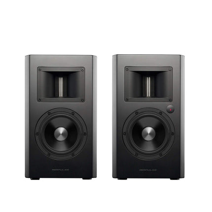 EDIFIER AIRPULSE A200 - 2.0 stuudiomonitorid (130W) Bluetooth V5.0-ga (aptX), täpsete ja selgete kõrgete helide jaoks mõeldud lint-horn-tweeter, mitmekülgne ühenduvus, sh kaugjuhtimispult