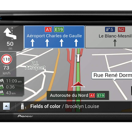 Pioneer AVIC-Z730DAB - haagissuvila ja veoauto versioon, navigatsioon, WiFi, 6,2-tolline puuteekraan, nutitelefoni ühenduvus, Bluetooth, Apple CarPlay, käed-vabad süsteem, 2 USB-porti, DAB/DAB+