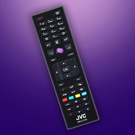 JVC 40-tolline televiisor LT-40VF4455 Full HD televiisor 102 cm ekraani diagonaaliga ja integreeritud kolmekordse tuuneriga, LED-teler must