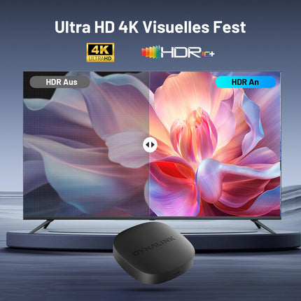 Google TV Box – nutiteleri karp toetab Google TV-d, Netflixi, 4K UHD voogedastusmeediapleierit. Toetab Google Assistantit, Dolby Audiot, HDR10+, juhtmevaba ekraanipeegeldust, 2 GB + 16 GB, kahe sagedusribaga WiFi-d.