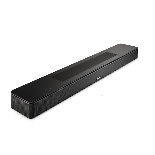 Bose Smart Dolby Atmos Soundbar, Bluetooth-kõlar integreeritud Amazon Alexa hääljuhtimisega ja töötab Google Assistantiga, must