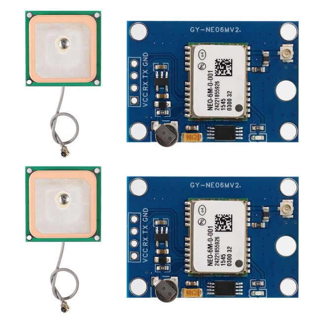 APKLVSR GPS-moodul antenniga, lennujuhtimisega, positsioonimoodul MWC IMU APM2 Arduino jaoks (2 tk)