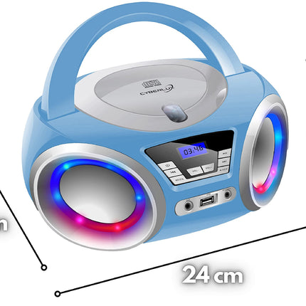 LED-valgustusega CD-mängija | Kõrvaklapipesa | Kaasaskantav stereoraadio | Lasteraadio | Stereosüsteem | USB | CD/MP3-mängija | FM-raadio | Kõrvaklapipesa | Aux-sisend
