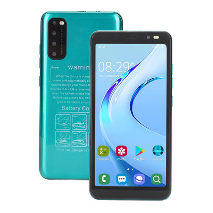 Elprico 5.45-inch Cheap Mobile Phones Without Contract, Rino4 Pro HD Screen Mobile Phone, RAM 1 GB ROM 8 GB, Dual SIM, 2200 mAh, 2 MP 5 MP Dual Camera (Green)
