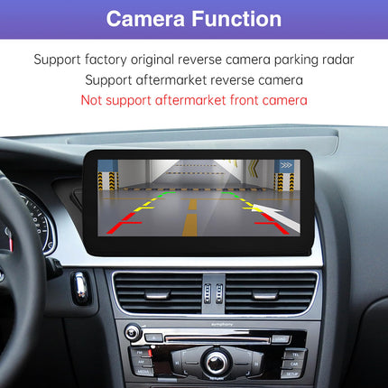 Audi A4 A5 2009-2015 12,3-tolline autoraadio juhtmevaba CarPlay puuteekraan koos 2GMMI-ga, autoraadio stereo multimeediaekraan, toetab juhtmevaba Android Auto-d, navigatsiooni, Mirrorlinki